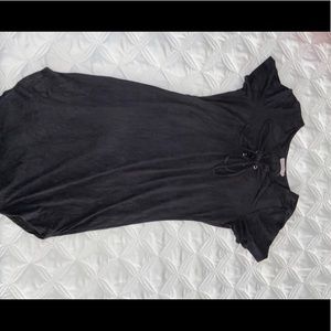 Black soft dress